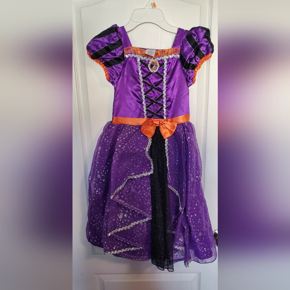 Disney Store Minnie Mouse Witch Costume - Purple & Orange